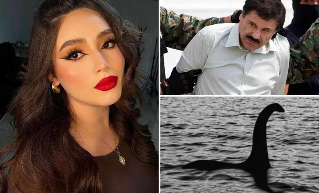 La nieta del Chapo Guzmán canta en las calles de Londres y se suma a la búsqueda del Monstruo del Lago Ness