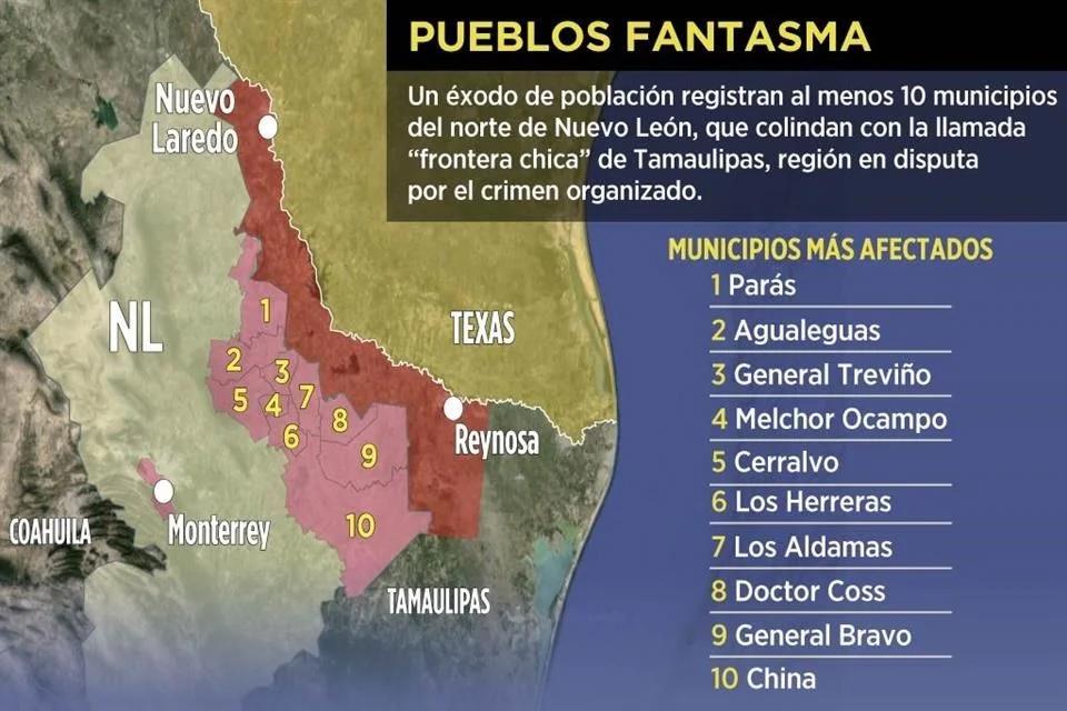 Huyen de NL por flagelo de narco