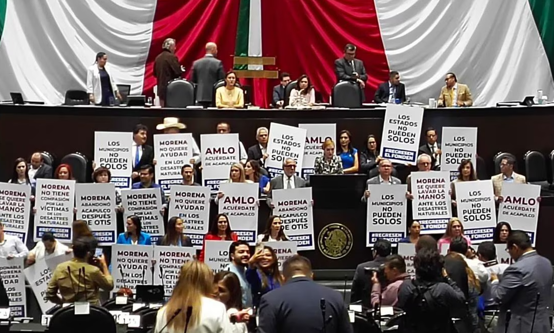 Morena traspasa a estados obligación de atender desastres naturales; oposición anuncia acción de inconstitucionalidad