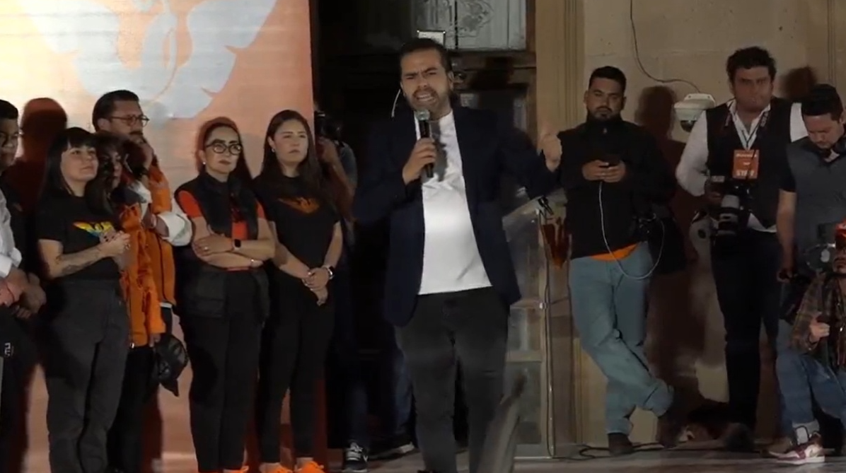 Álvarez Máynez arranca campaña comprometiéndose a pacificar a México