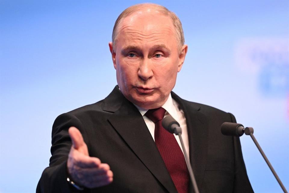 Es reelecto Putin con amplia victoria