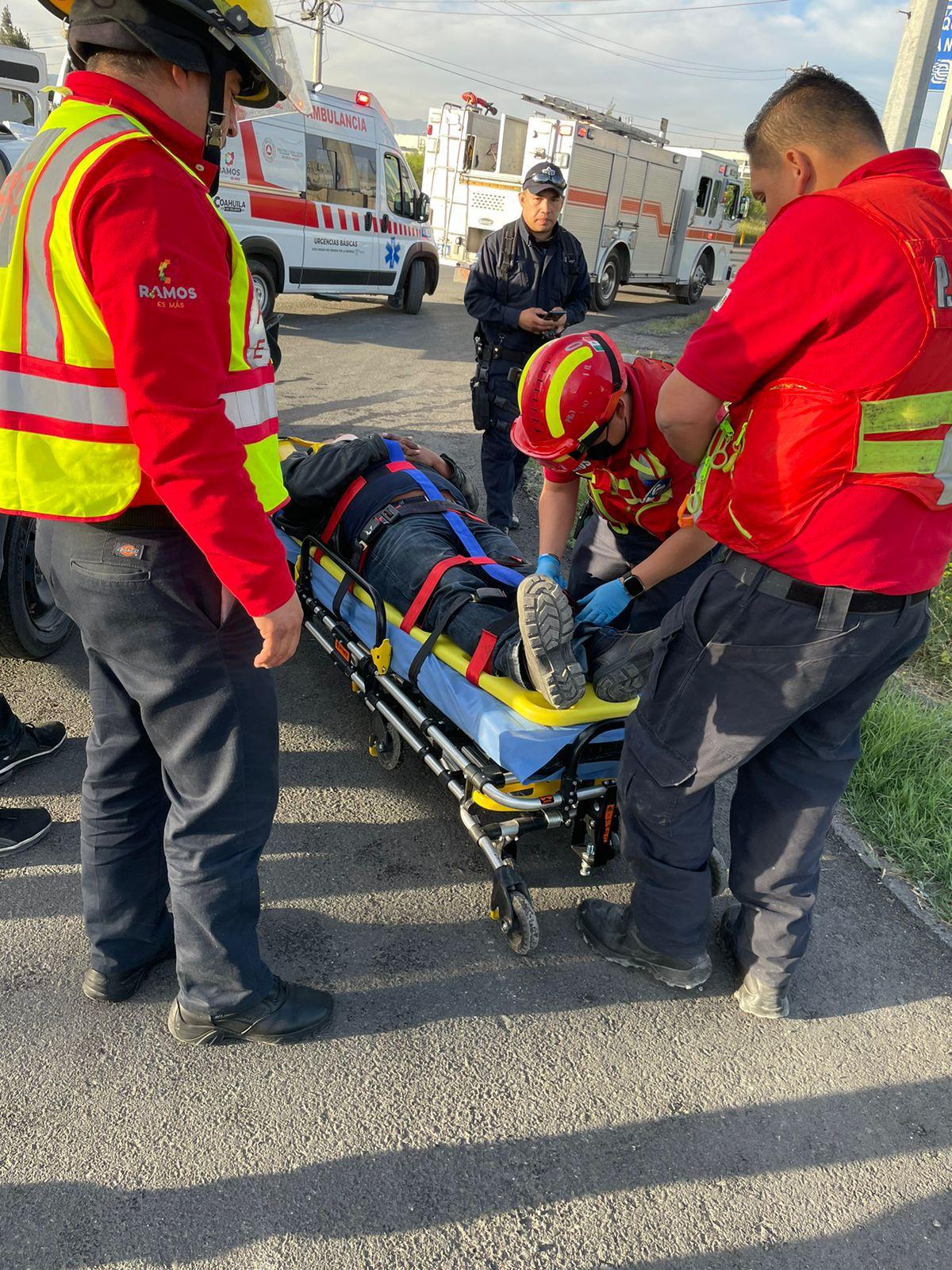Descuido provoca choque por alcance