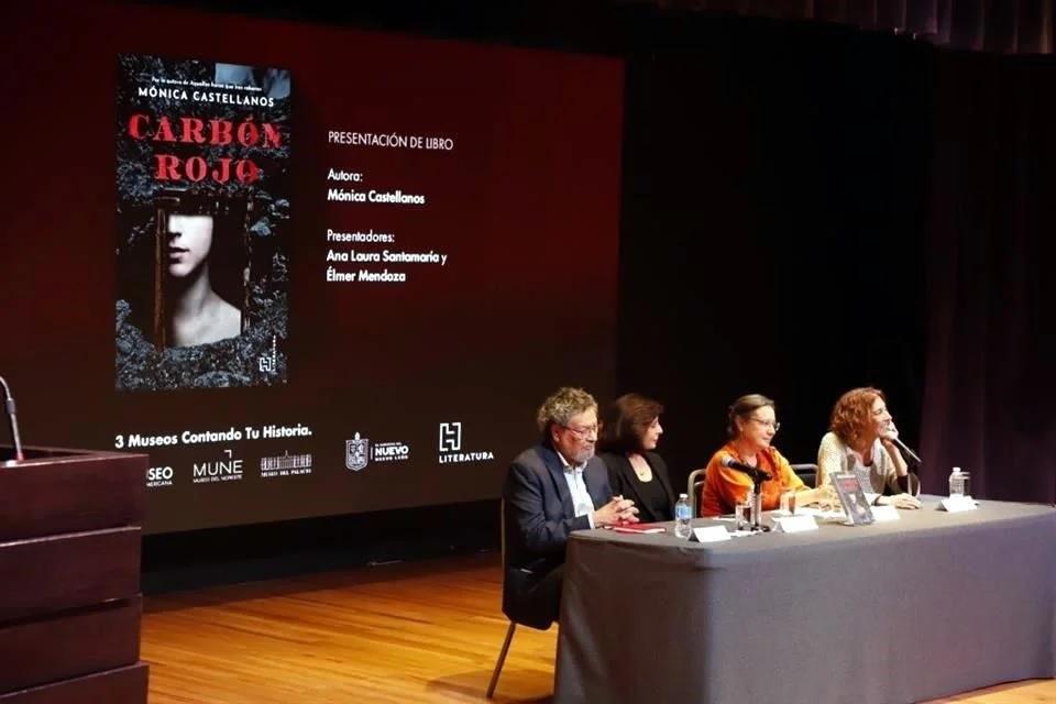 Presentan novela ‘Carbón Rojo’