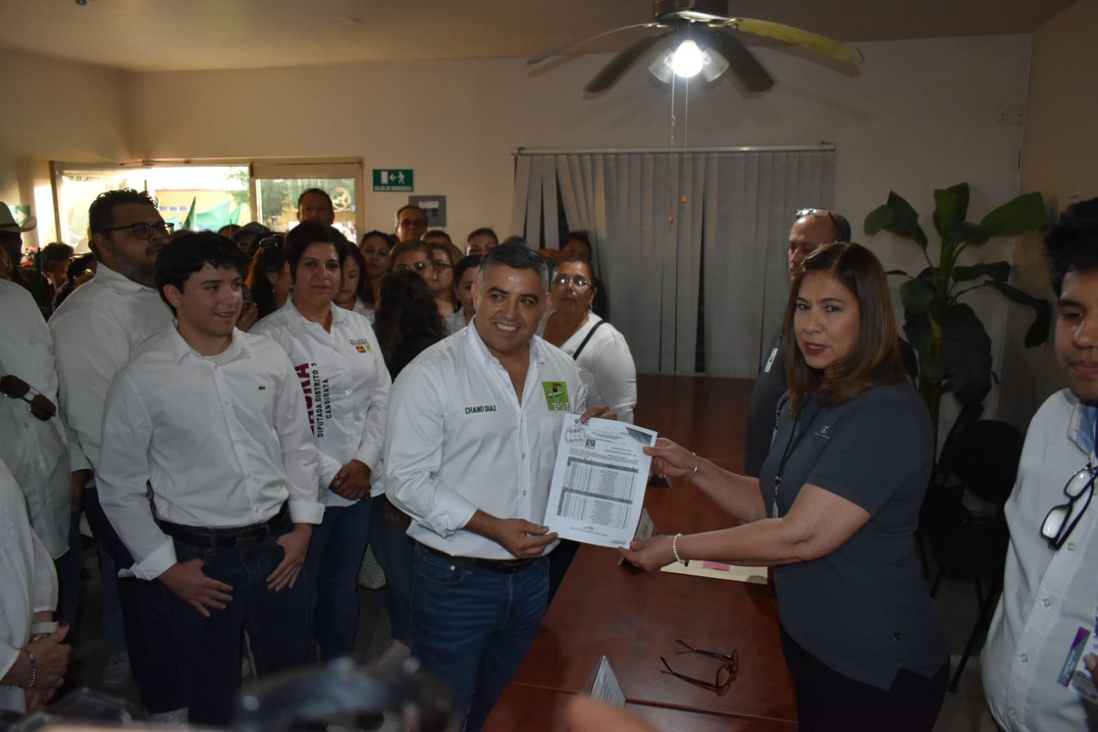 Va Chano por Sabinas avalado por el PVEM