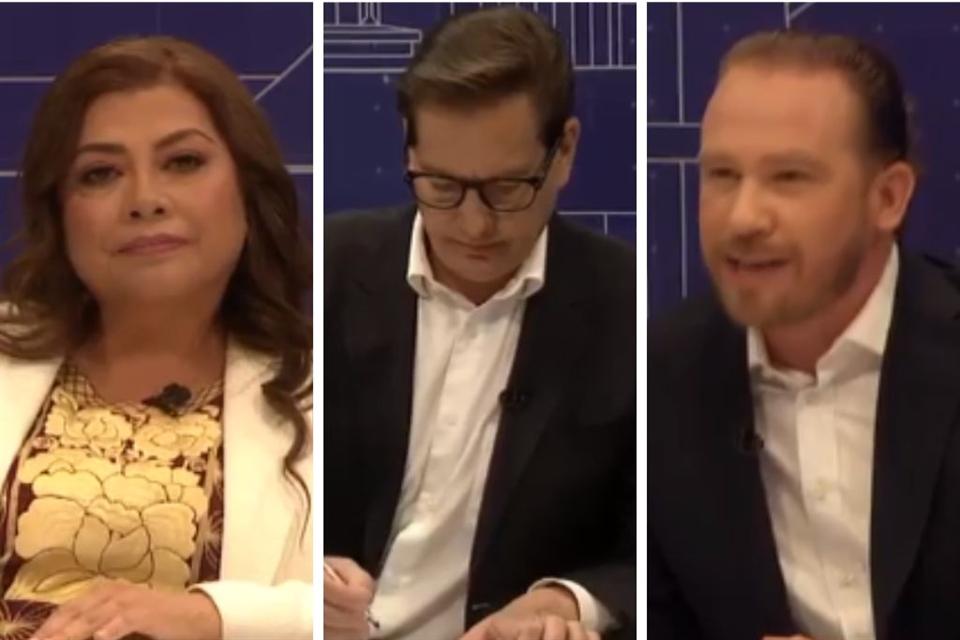Domina salud y economía MC en debate de CDMX