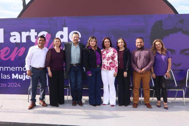 Siembran la equidad por medio del arte