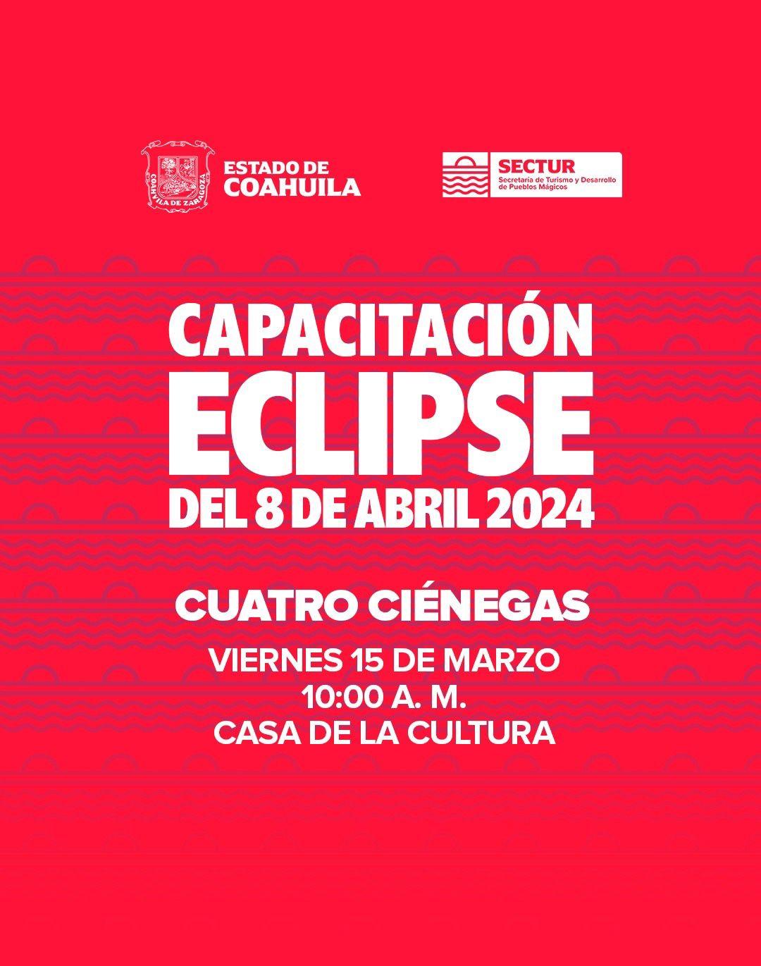 Invitan a capacitación sobre eclipse en 4C