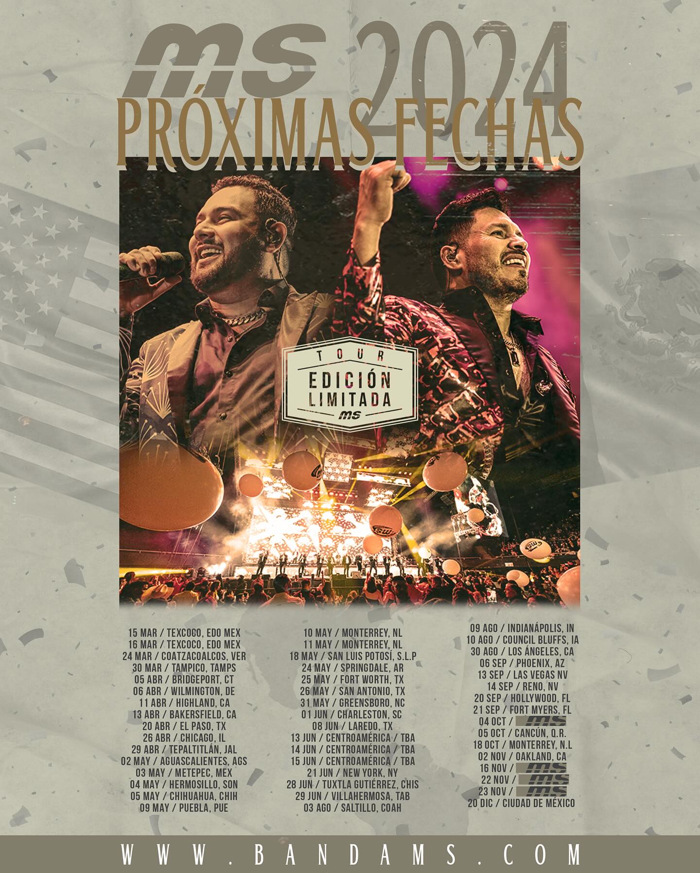 Los Dos Carnales se presentarán en Saltillo