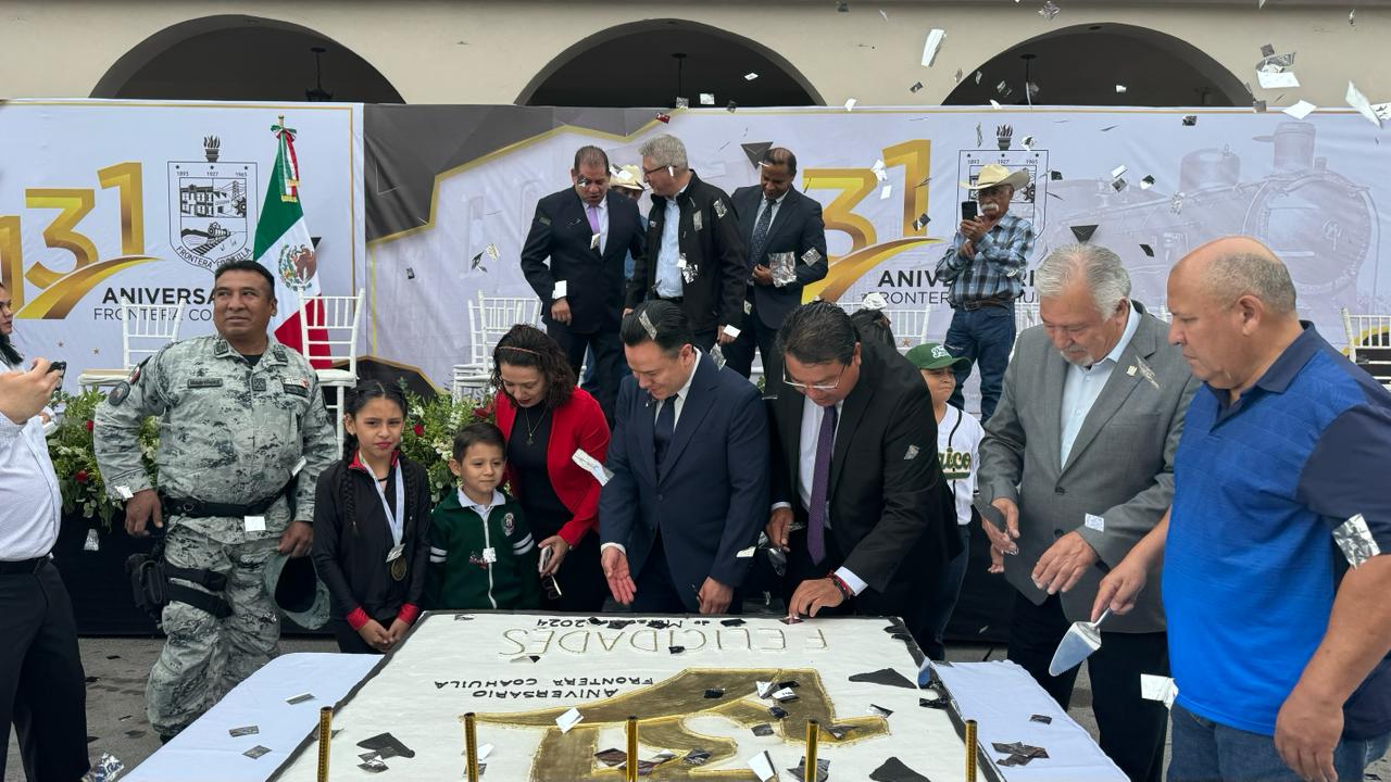 Gran cierre de aniversario 131 de Ciudad Frontera