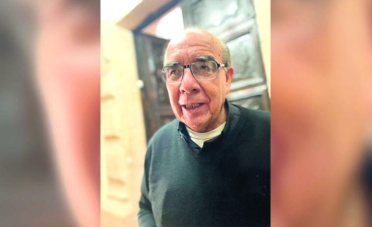 Llegará Padre Plácido a iglesia San Juan Bautista