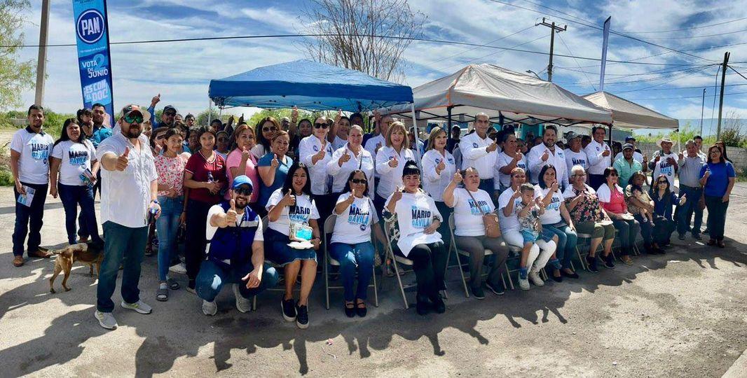 Muestra apoyo a MD mujeres de San Isidro