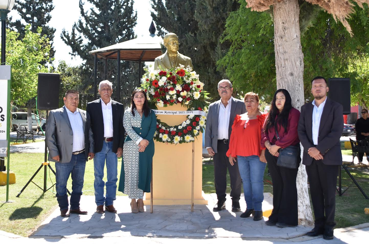 Conmemora 4C 218 aniversario de Juárez