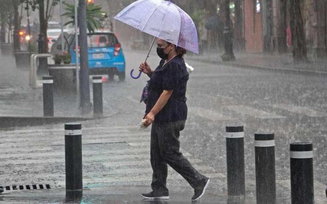 Continúan lluvias y posible granizo