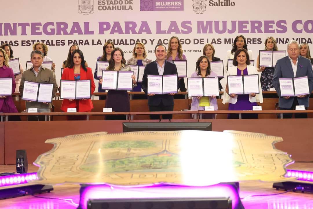 SE UNEN EN COAHUILA A FAVOR DE LAS MUJERES