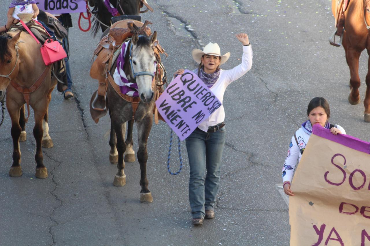 Exigen saltillenses erradicar violencia contra las mujeres  