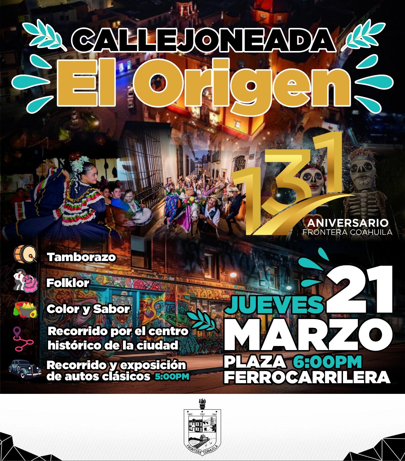 Invitan hoy a callejoneada