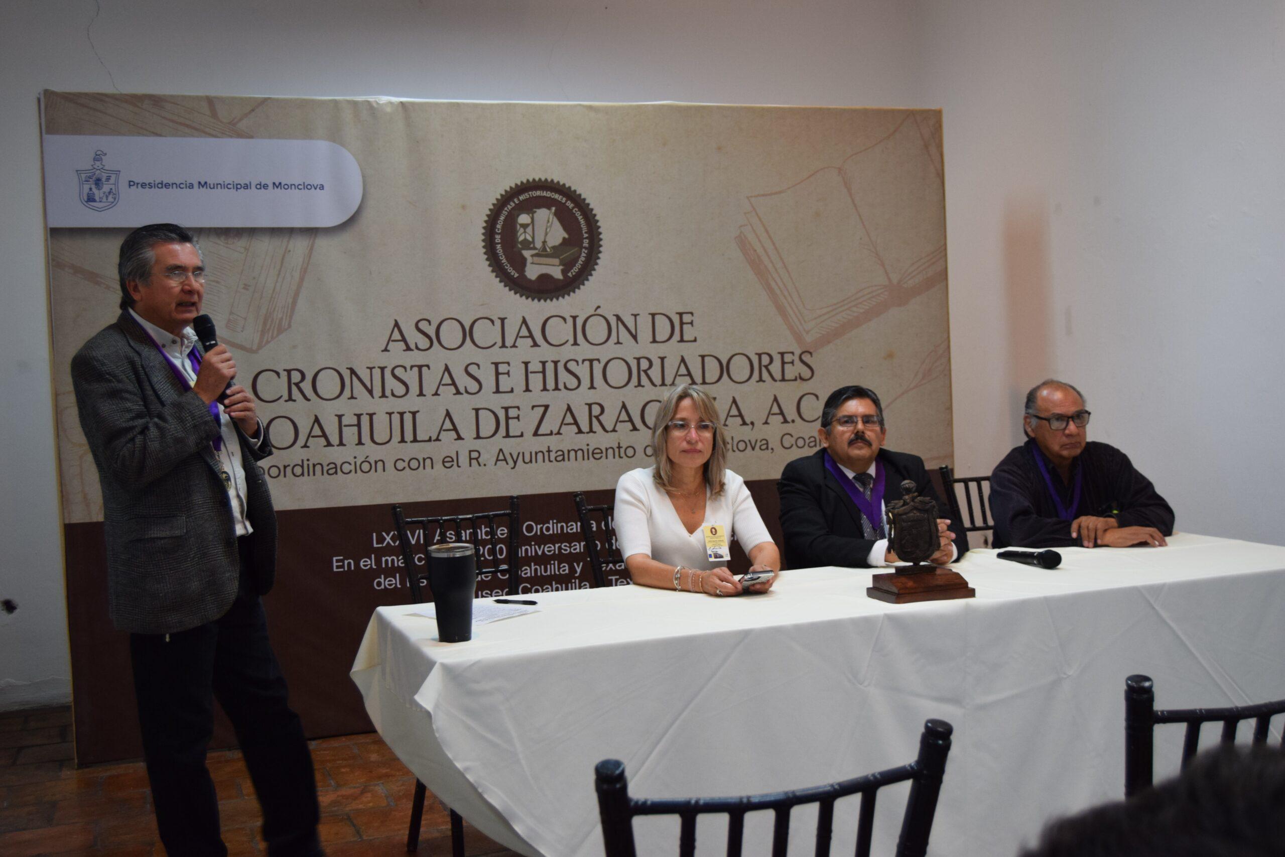 Es sede Monclova de reunión de cronistas