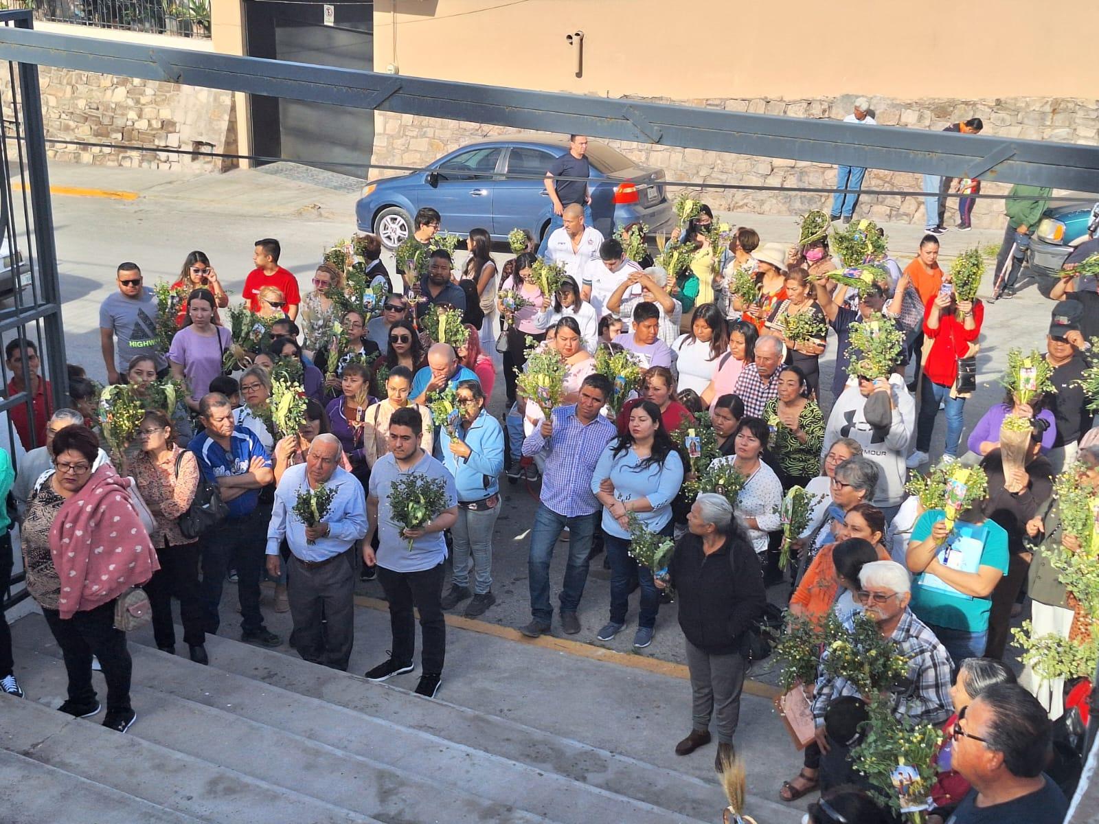 Inicia la Semana Mayor con Domingo de Ramos