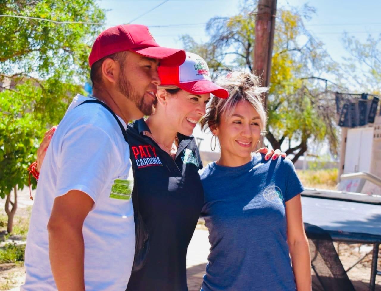 Cierra Paty primer mes de campaña