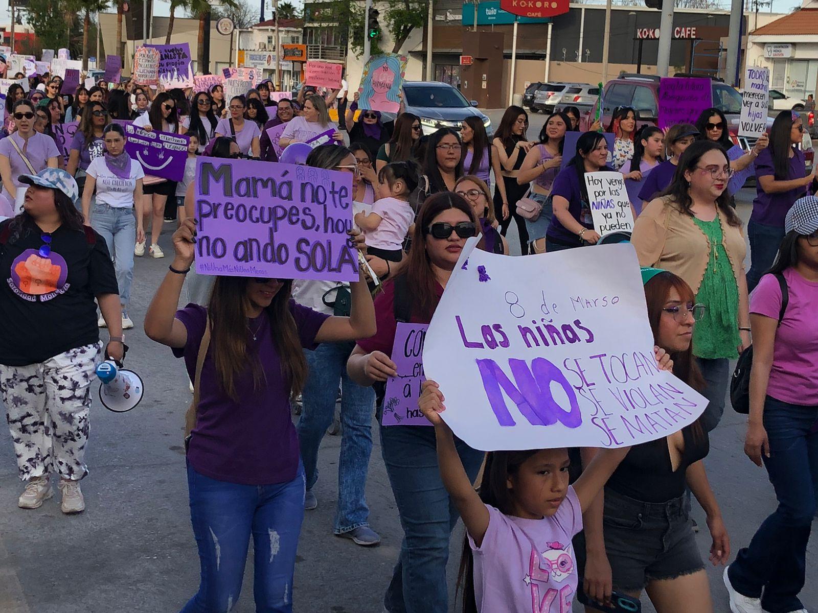 Al grito de “¡Justicia!” salen mujeres a calles