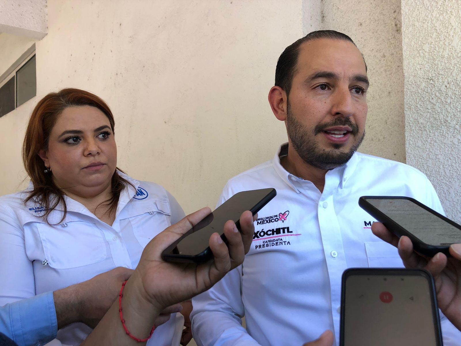Emparejan Xóchitl Gálvez y  Sheinbaum