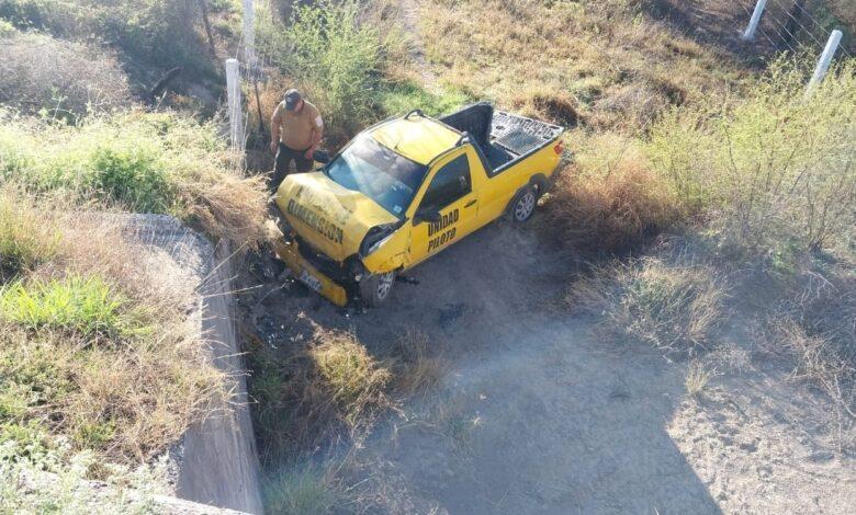 Vuelca y queda inconsciente en Autopista Premier