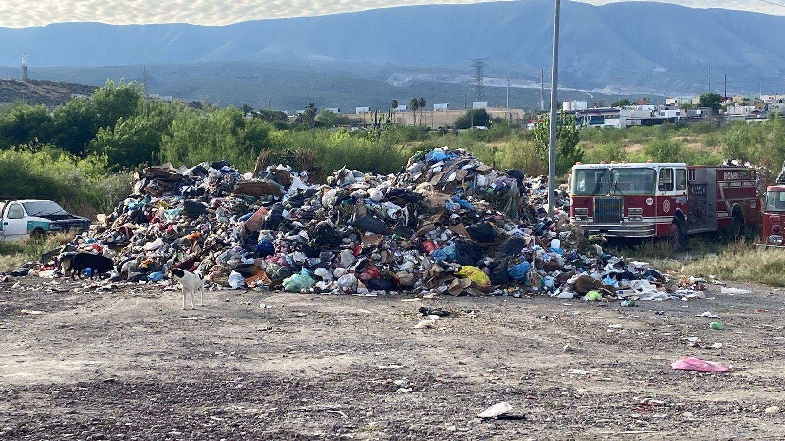 Habilita Monclova basurero temporal