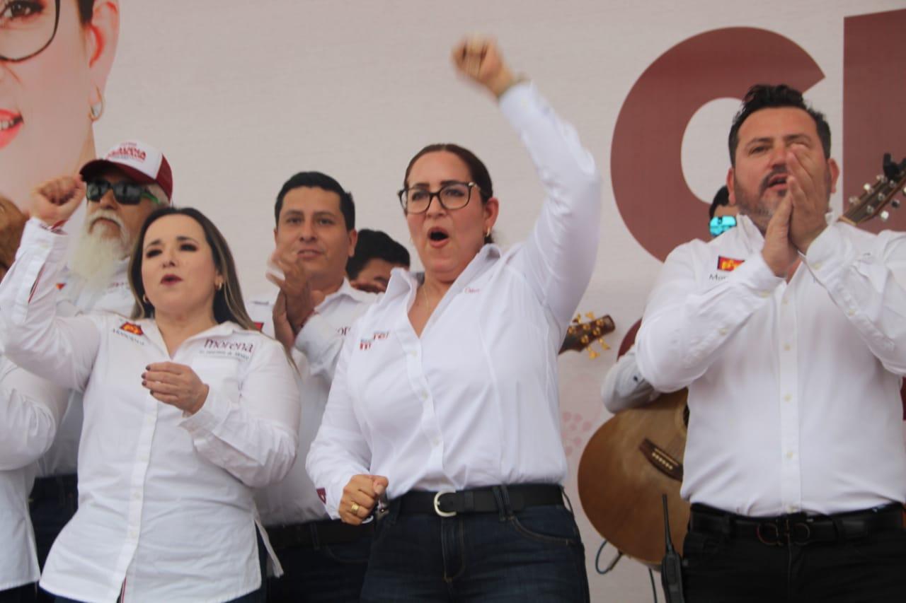 Arranca Claudia Garza campaña por Alcaldía