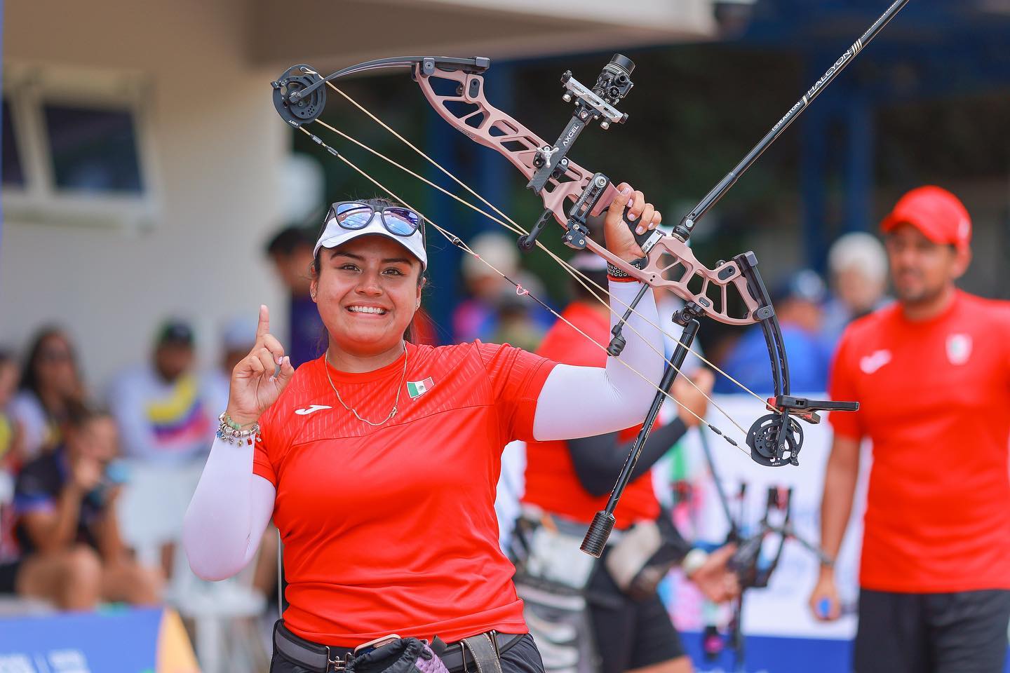 Campeona mundial es… Dafne Quintero