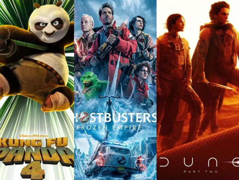 Estrenos de cine marzo 2024: ‘Dune’, ‘Kung Fu Panda’ y ‘Los Cazafantasmas’