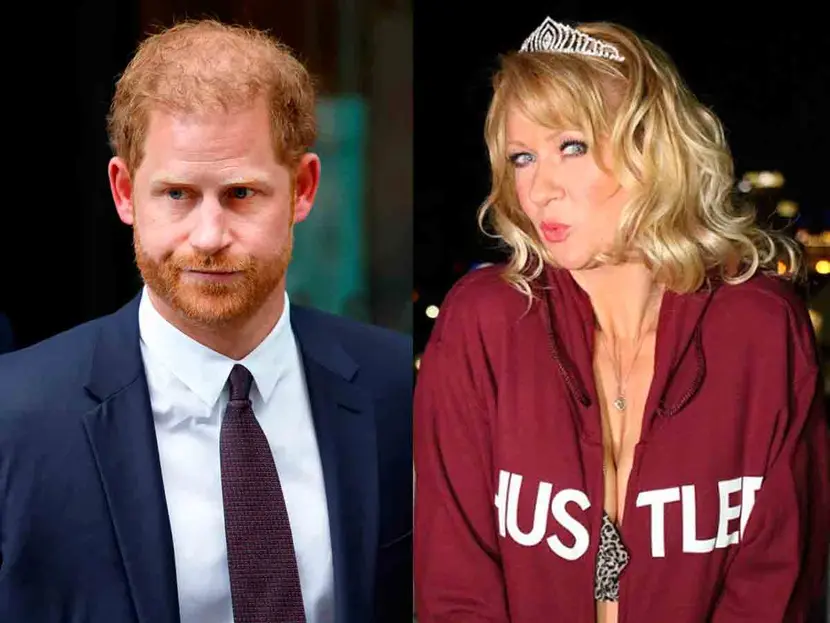 Bailarina exótica amenaza con publicar foto íntima del príncipe Harry