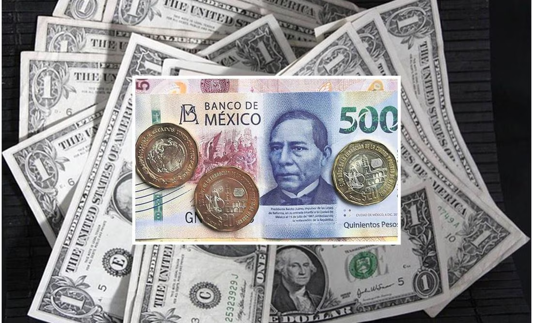 Precio del dólar: moneda abre la semana en 16.80 pesos al mayoreo