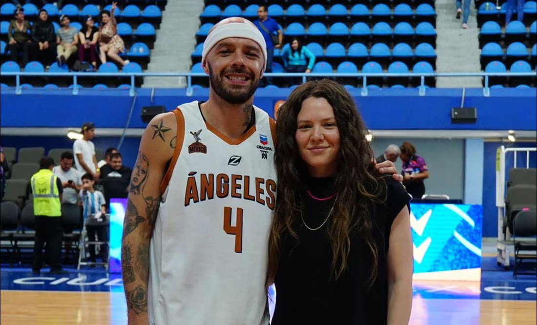 Jesse Huerta, de Jesse & Joy, abandona la música y debuta como basquetbolista profesional