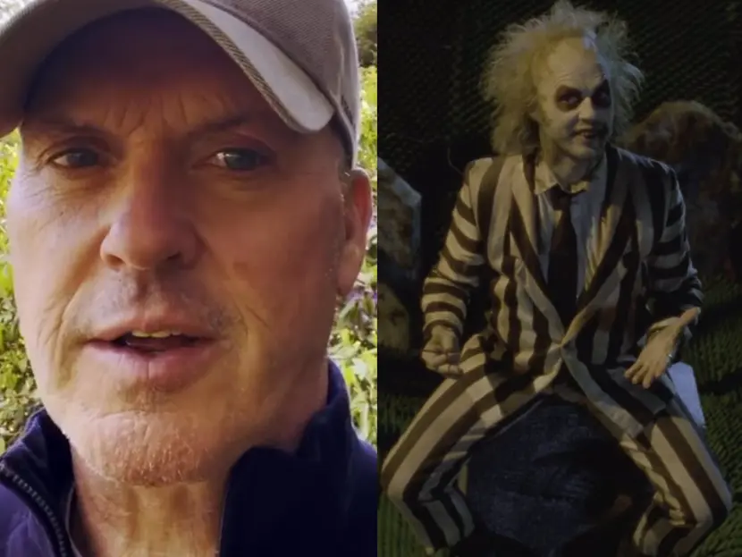 Michael Keaton ya vio ‘Beetlejuice 2’ y reveló un adelanto; “es hermosa y emotiva”