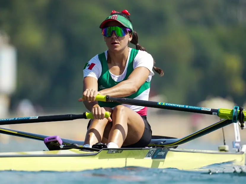 ¡Es olímpica! La mexicana Kenia Lechuga logra su pase en remo a París 2024