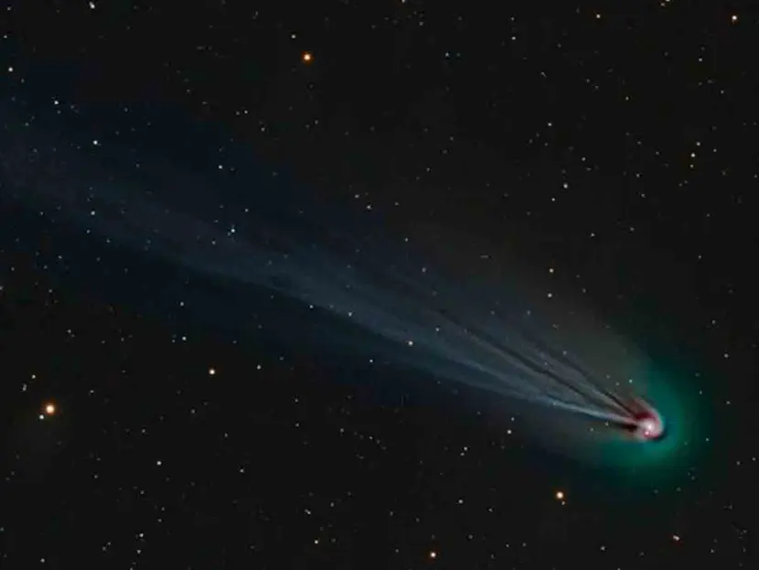 Así se ve el ‘cometa diablo’ antes de su increíble aparición en el cielo nocturno este mes