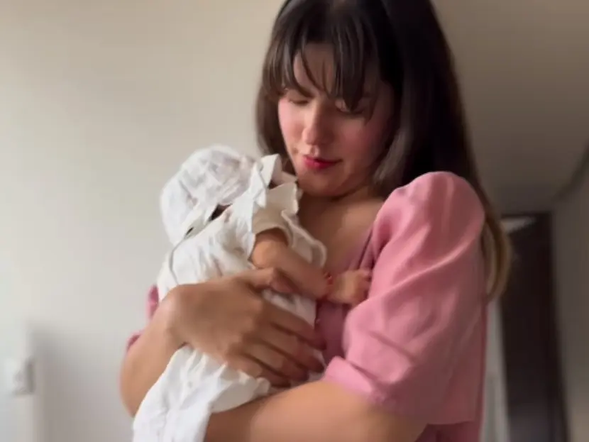 Lesslie Polinesia: su mamá y bebé sufrieron accidente automovilístico