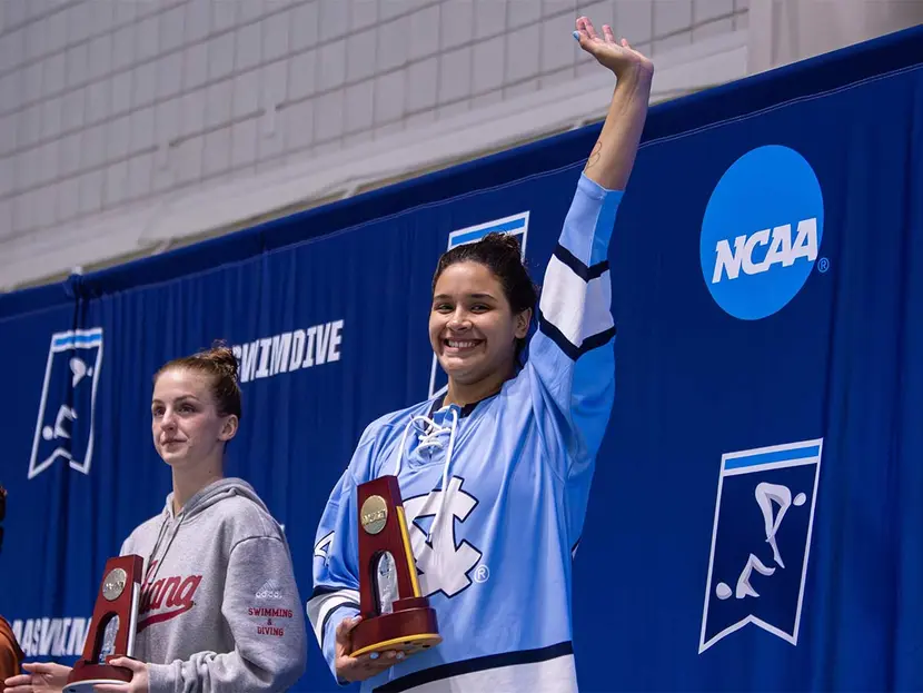 ¡Orgullo de México! Aranza Vázquez, bicampeona en NCAA; suma 4 títulos