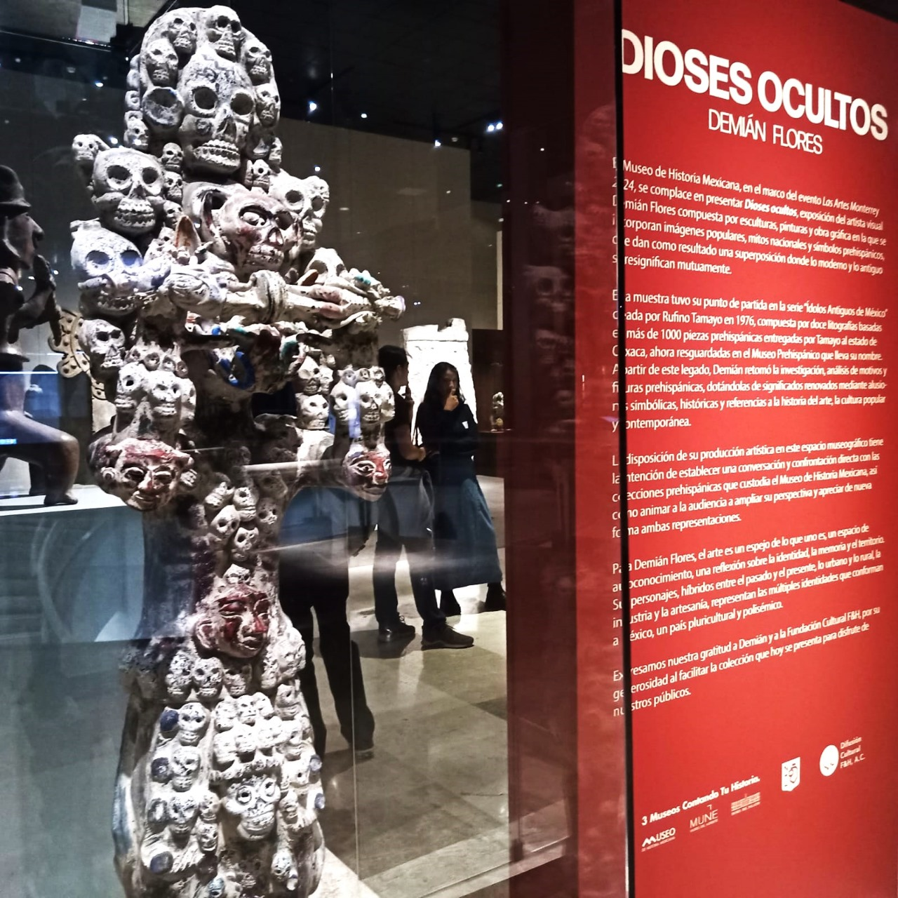 Cierra exposición DIOSES OCULTOS en el Museo de Historia en N.L.