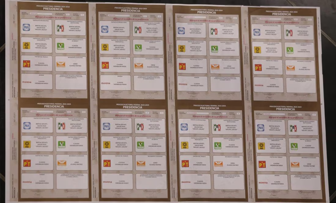 “¡Día histórico!”: Inicia producción de boletas electorales para el próximo 2 de junio