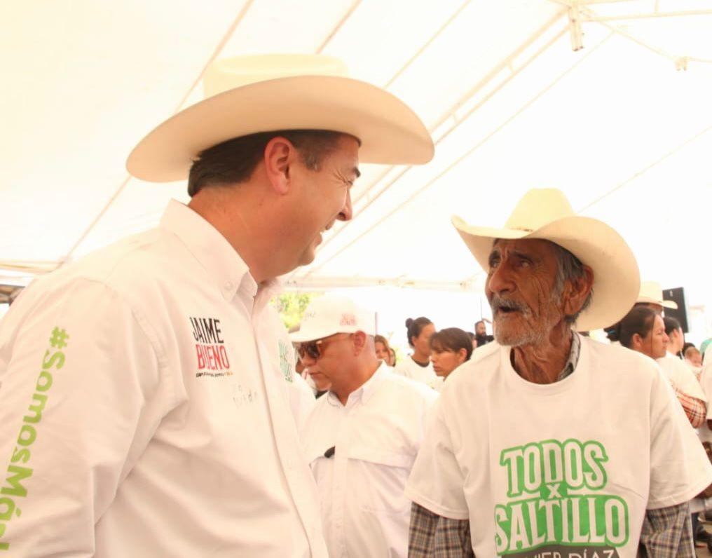 Luchará Jaime Bueno por mejor calidad de vida de coahuilenses