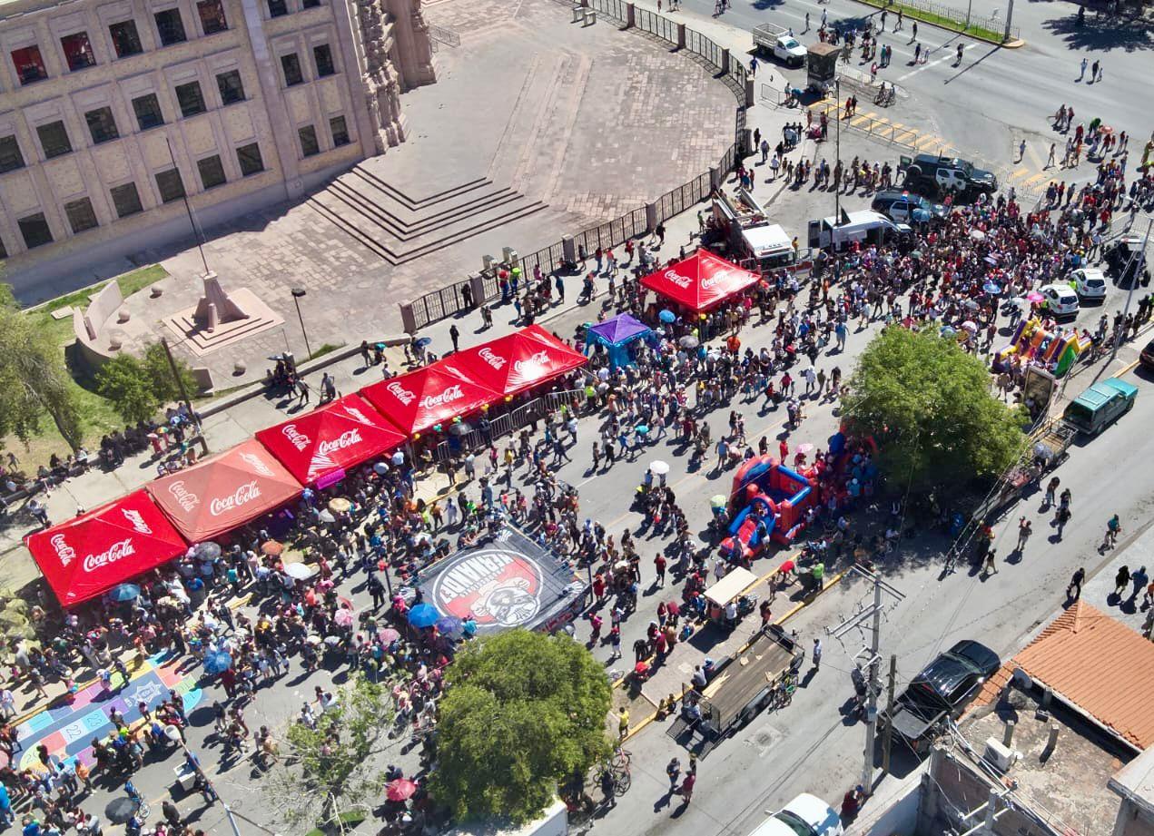 Celebran Gobierno y Comisaría de Seguridad a niños y niñas