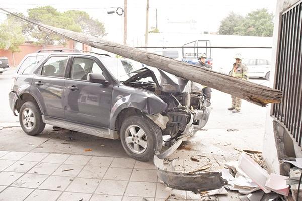 Se ampara para eludir captura tras accidente