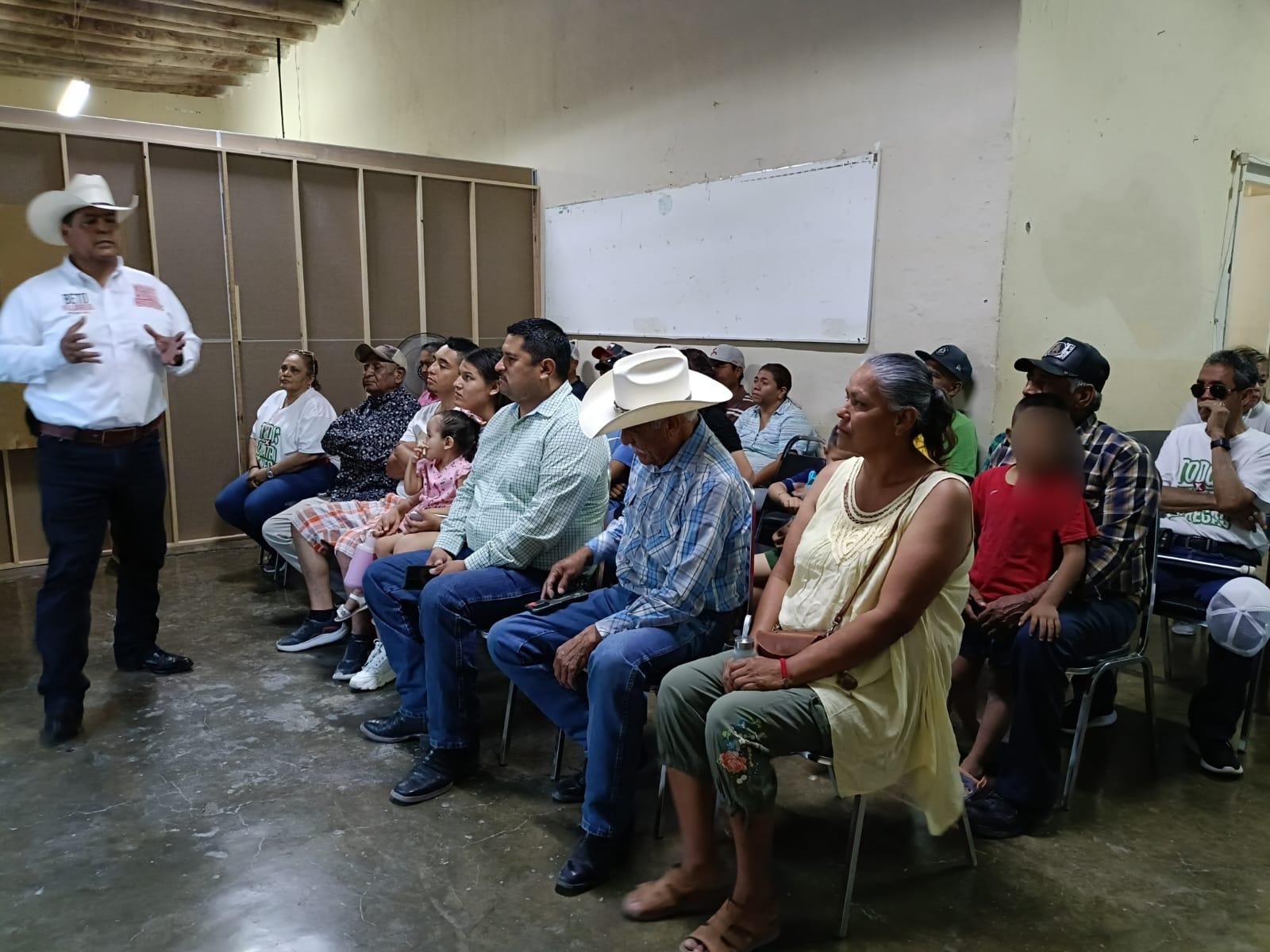 Arropa a CNOP de Ciénegas a Beto