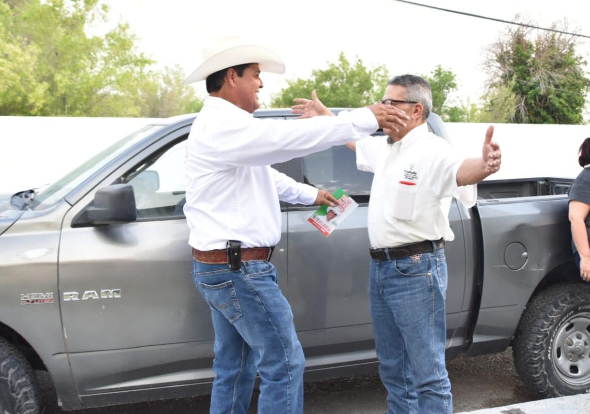 Abraza Ciénegas al candidato del pueblo
