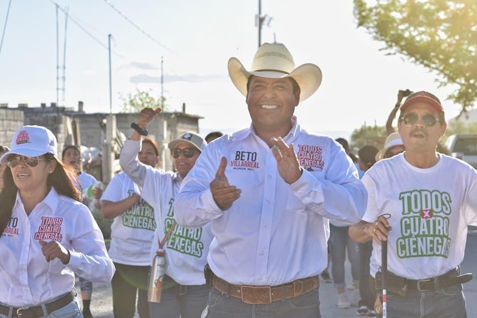 Confían en Beto cieneguenses