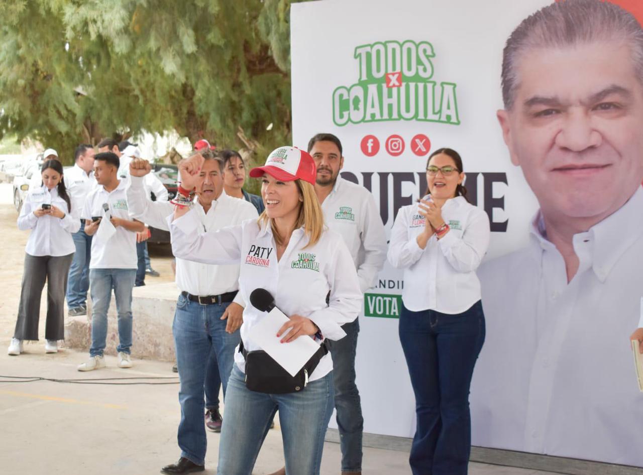 Respalda Riquelme propuestas de Paty