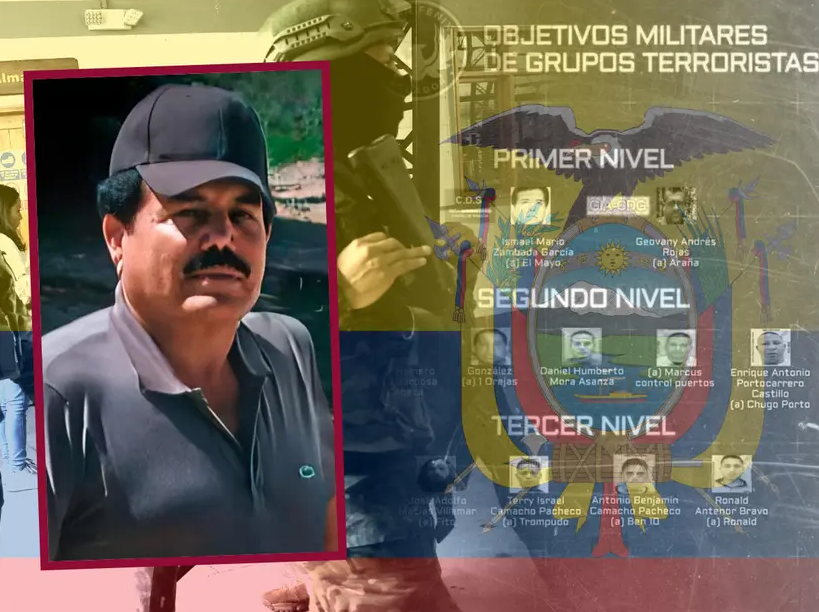El “Mayo” Zambada y líderes del Cártel de Sinaloa entre objetivos militares de Ecuador