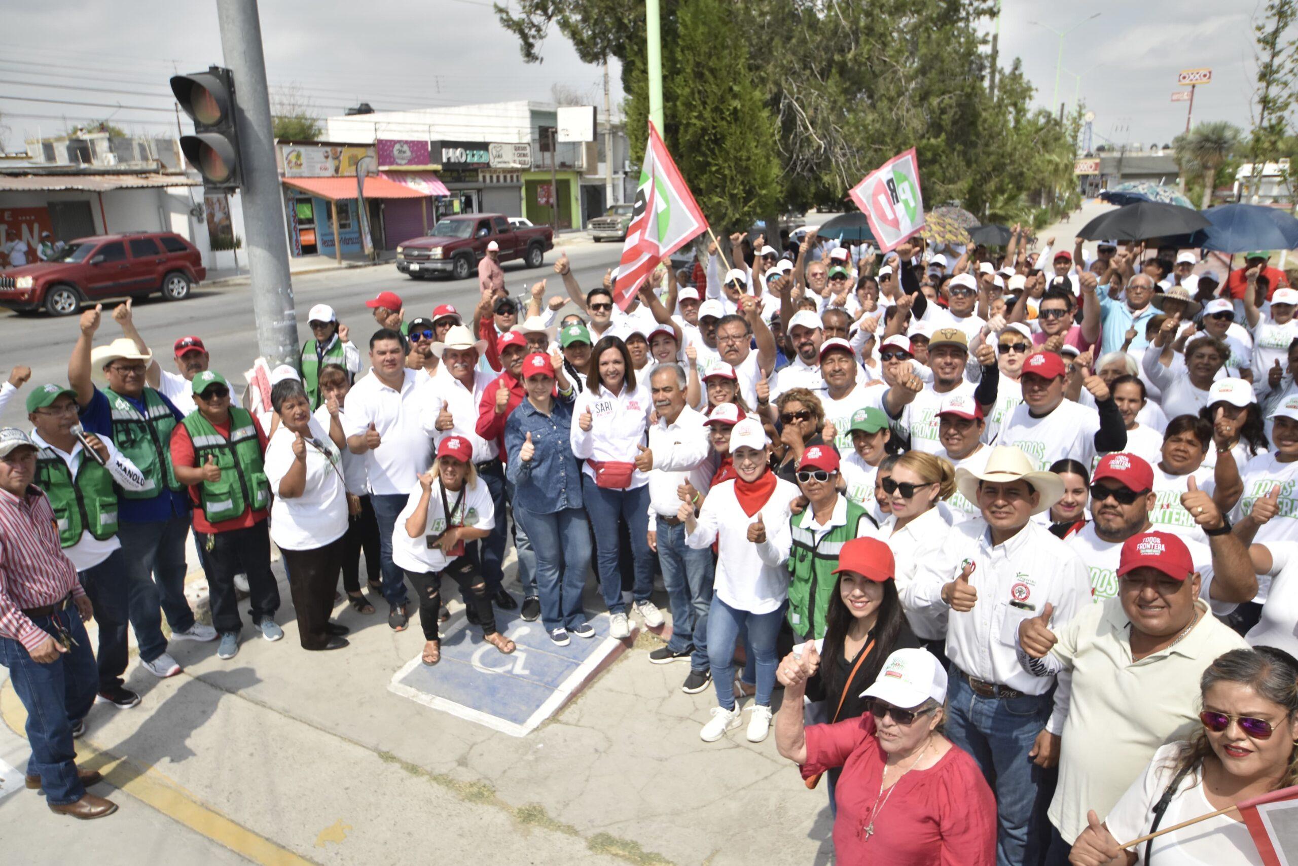Recorre más de 15 colonias Sari Pérez