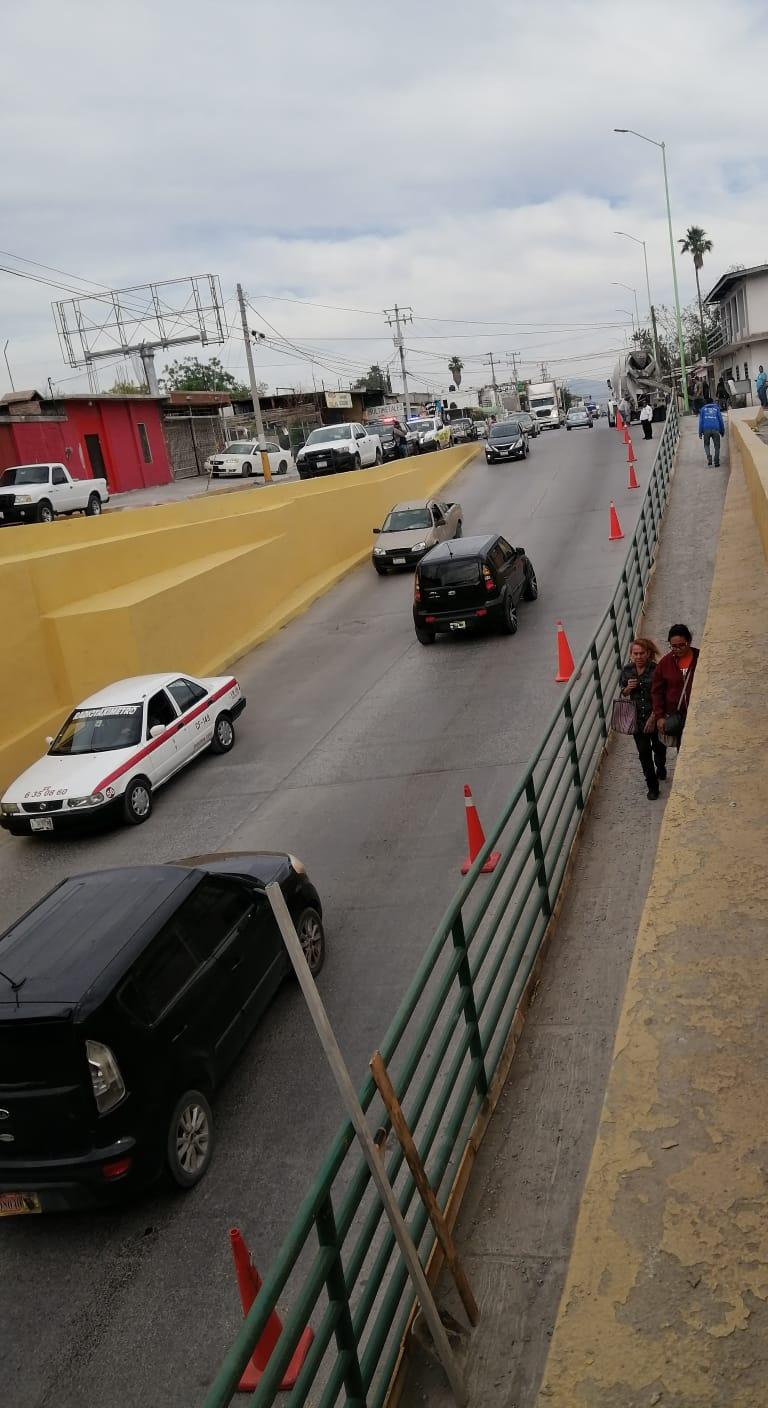 Protegen en Frontera a peatones y ciclistas
